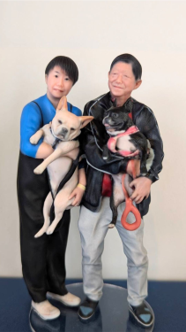 T様 大人2人×フレブル2匹