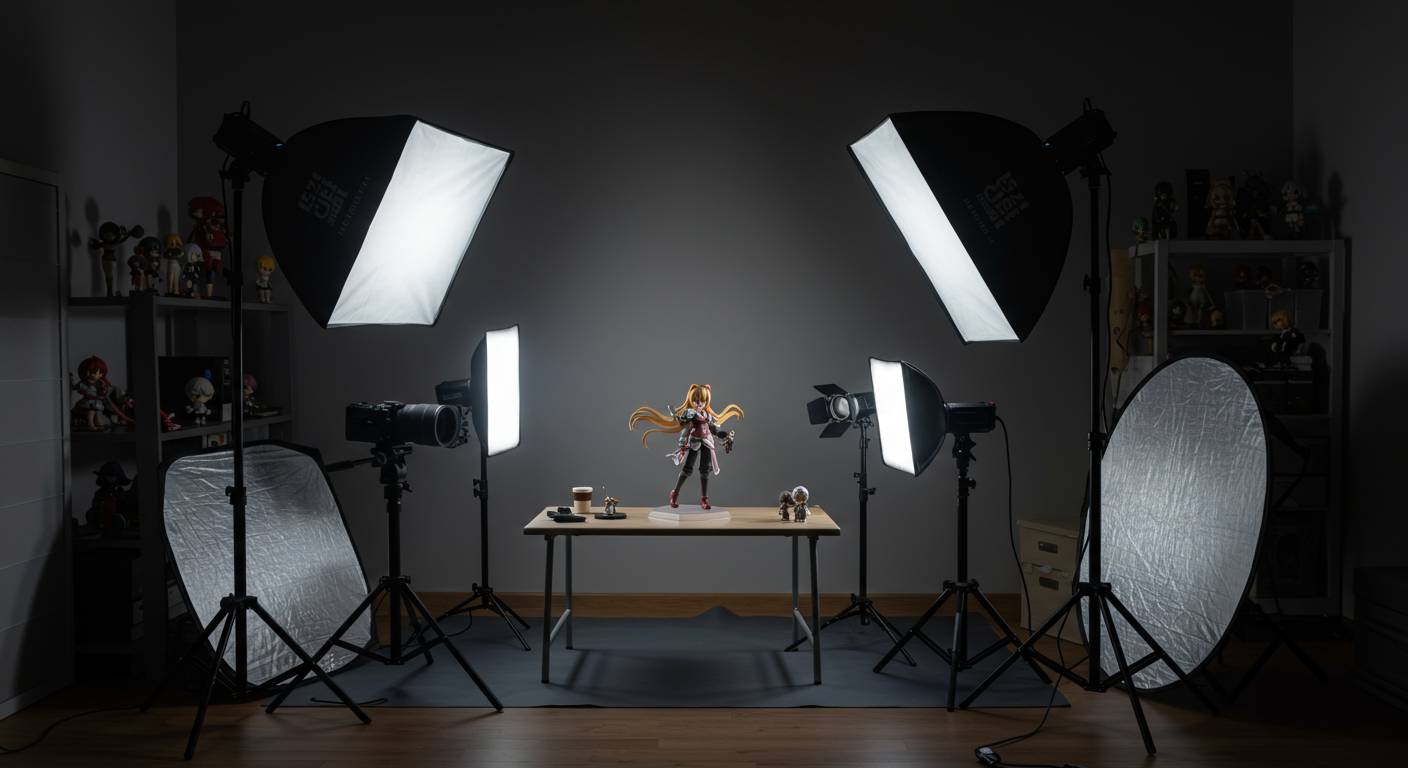 福岡在住コレクターが教える！最高のフィギュア撮影ライティング術