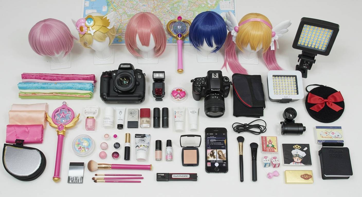 【保存版】福岡コスプレイヤーのための撮影小物&機材リスト