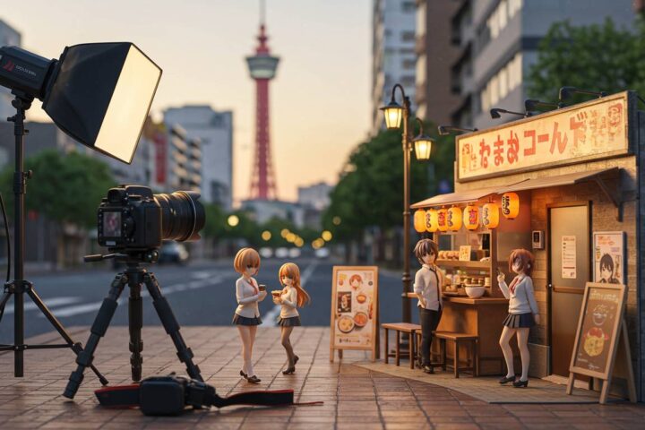 福岡の街角スナップ×フィギュアで表現する日常の物語〜撮影のすべて