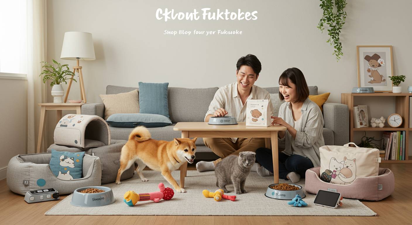 福岡の飼い主1000人が絶賛!ペットとの暮らしが変わるオリジナルグッズ大特集