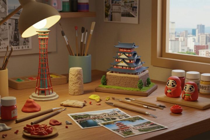 福岡の魅力を立体に！ローカルモチーフで作るオリジナルフィギュア製作入門