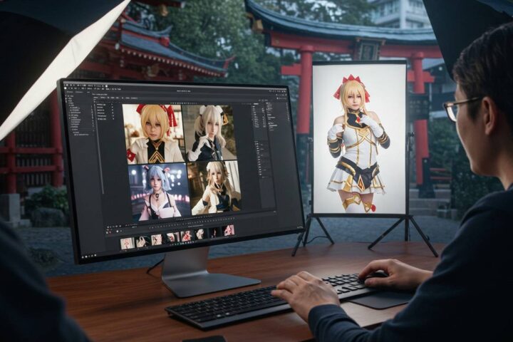 AIも驚く！福岡コスプレ撮影の最新編集テクニック大公開