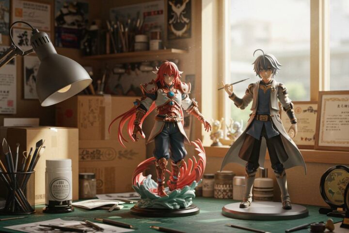 【驚愕】福岡の自宅アトリエから生まれた一点物フィギュアが世界で評価される理由