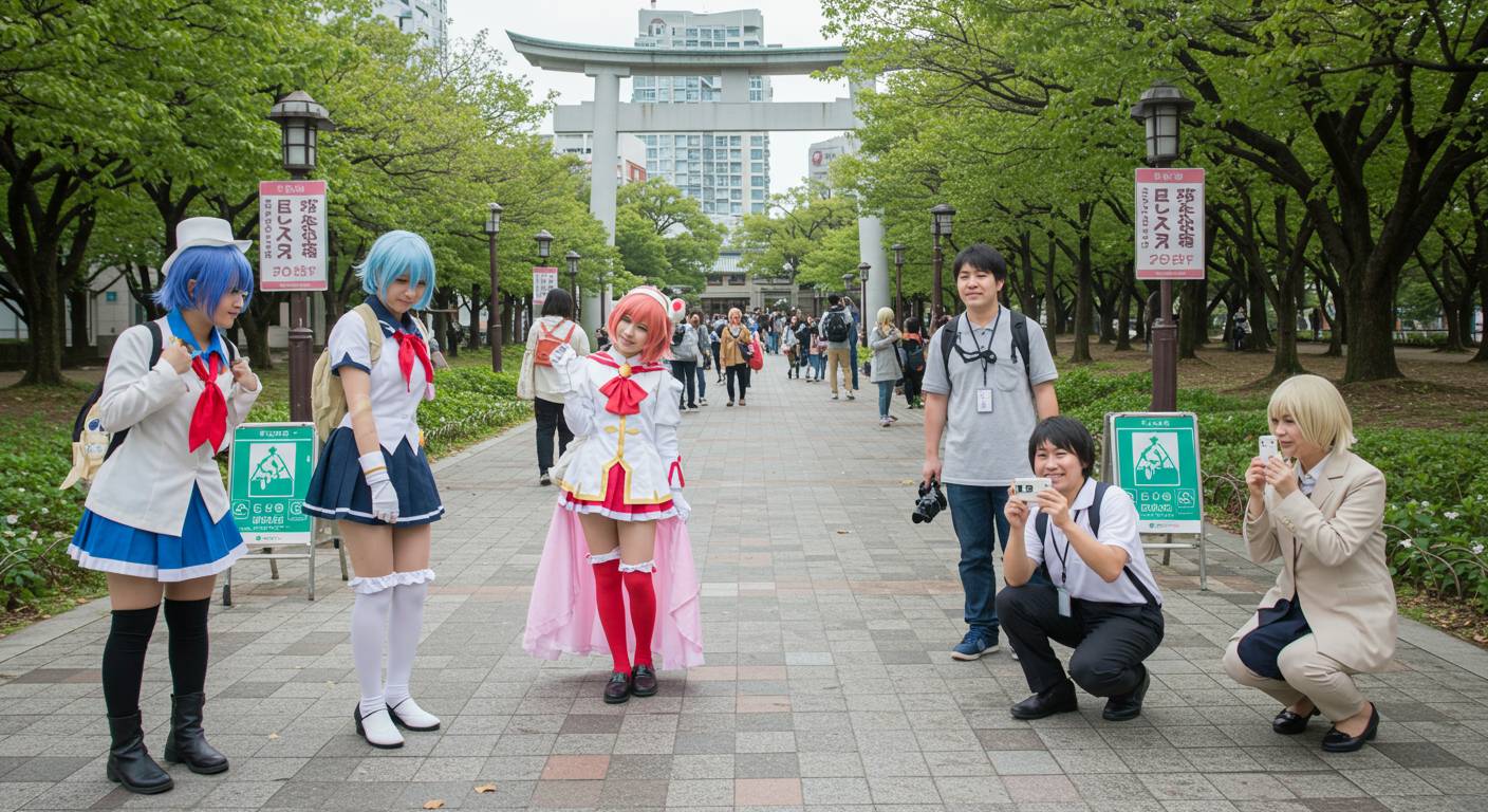 福岡のコスプレ撮影マナー最前線!地元民との共存のヒント