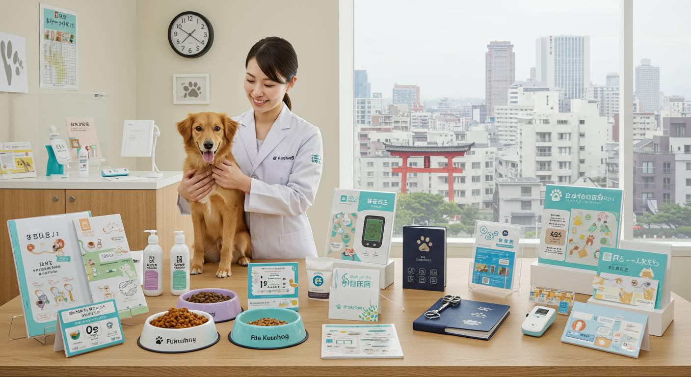 【獣医師監修】福岡で人気のペット健康管理オリジナルグッズ7選
