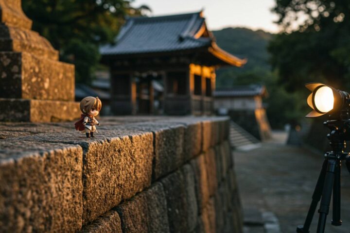 福岡の史跡×フィギュア撮影で歴史を感じるフォトストーリーの作り方