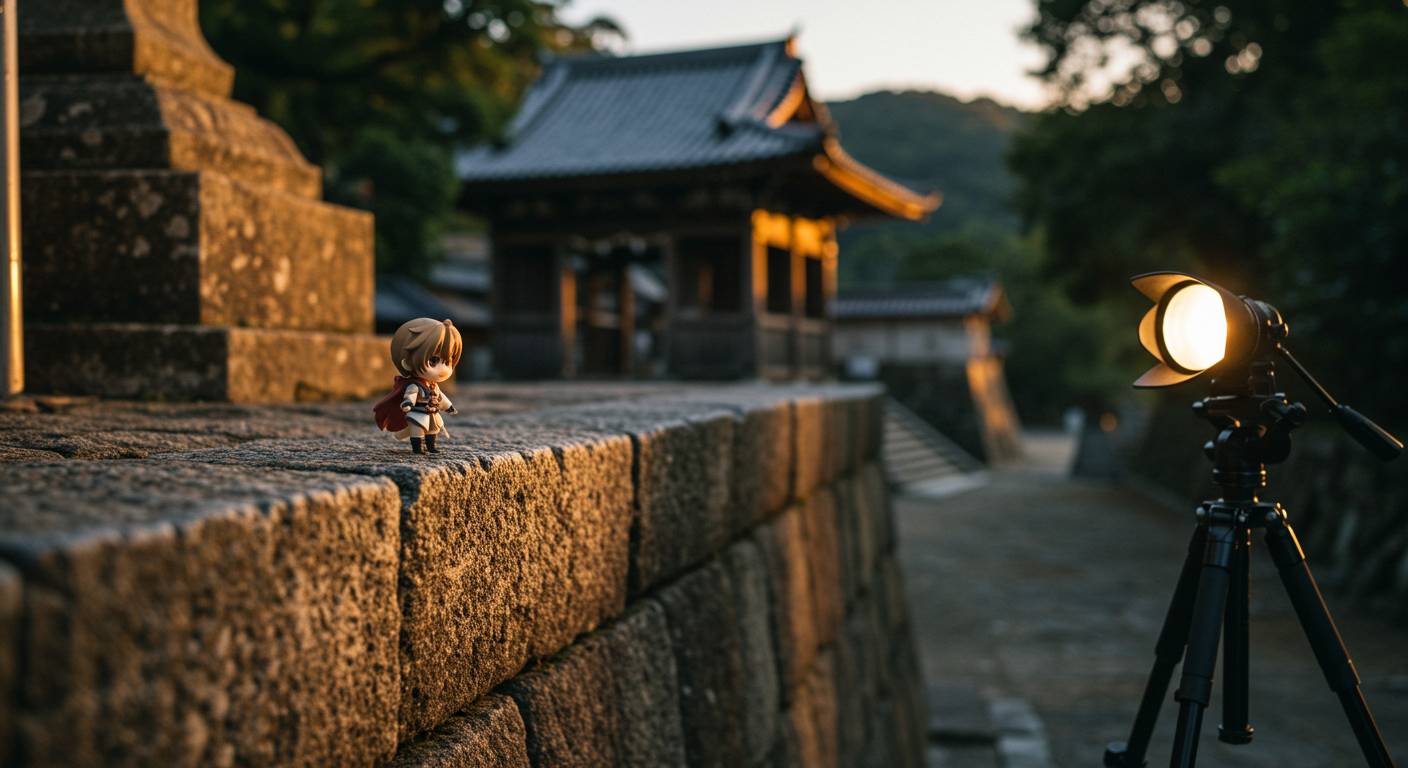 福岡の史跡×フィギュア撮影で歴史を感じるフォトストーリーの作り方