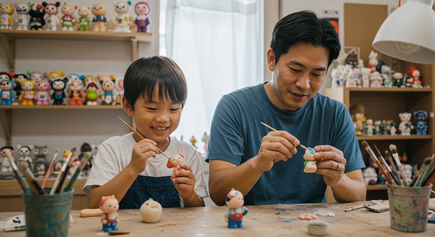 福岡から発信!子どもと一緒に楽しむオリジナルフィギュア製作のススメ