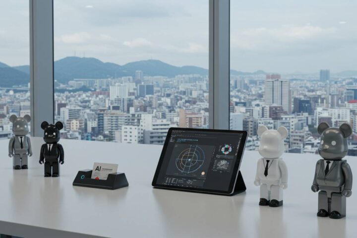 福岡発！AIが設計した次世代ノベルティフィギュアがビジネスシーンを席巻